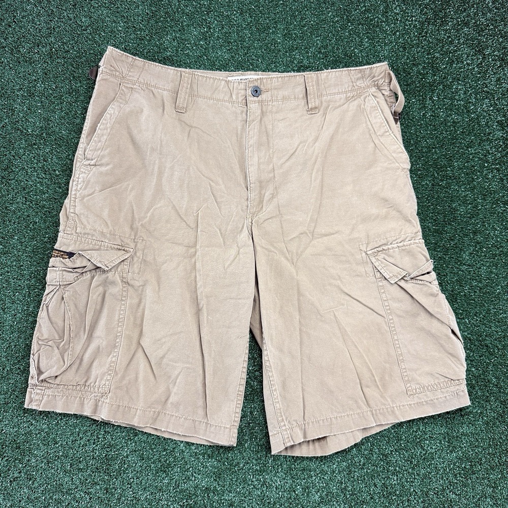 Polo Jeans Company Ralph Lauren Men's Military Cargo Shorts Size 36 Brown